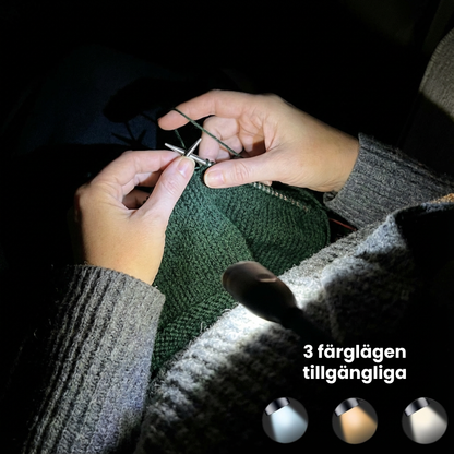 LumiCrealis – Nacklampan som lyser upp dina skapelser och lindrar ögonen