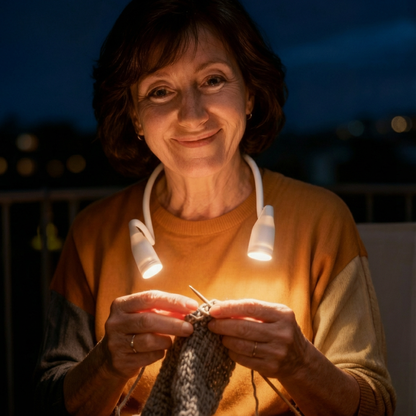 LumiCrealis – Nacklampan som lyser upp dina skapelser och lindrar ögonen